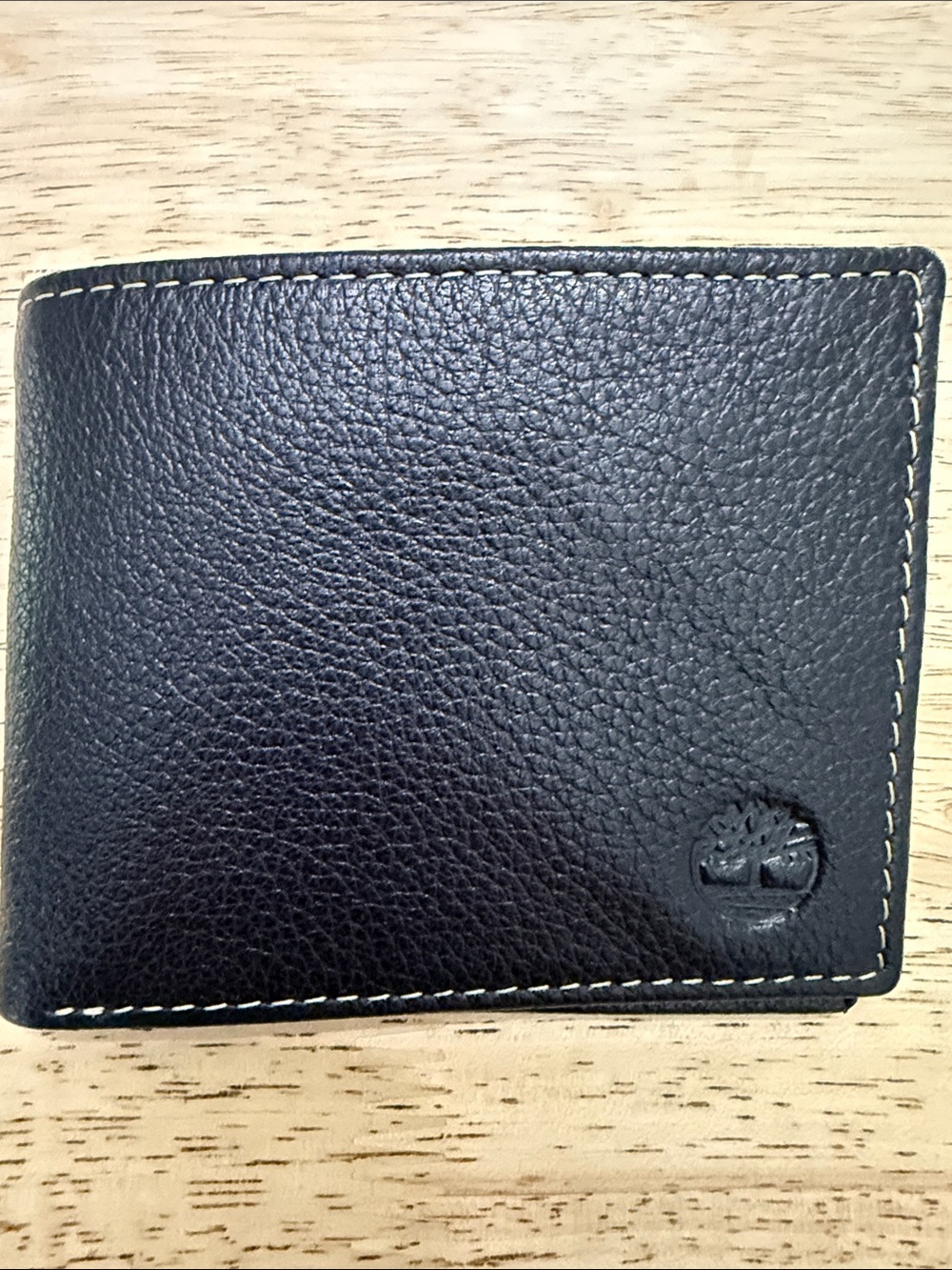 Timberland Men's Black Leather Bi-Fold Wallet